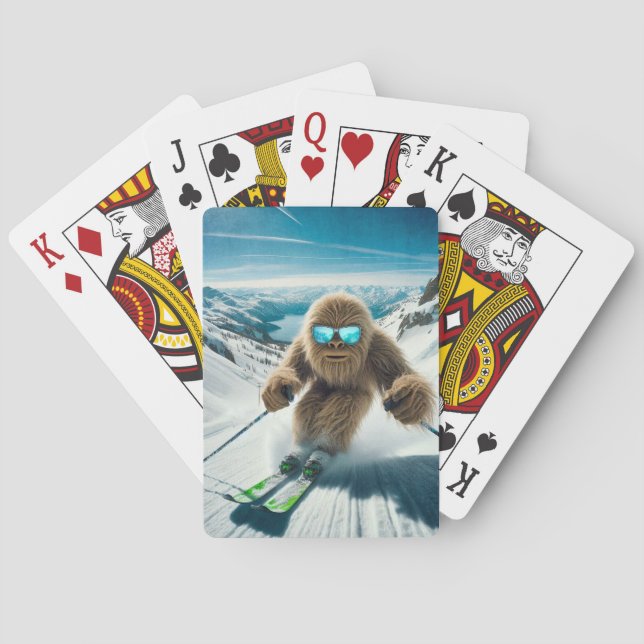 Baralho Sasquatch o Skier (Verso)
