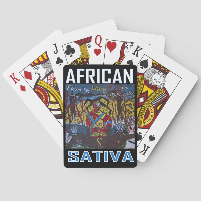 BARALHO SATIVA AFRICANA (Verso)