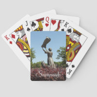 Savannah Jogando Cartões - Rapariga