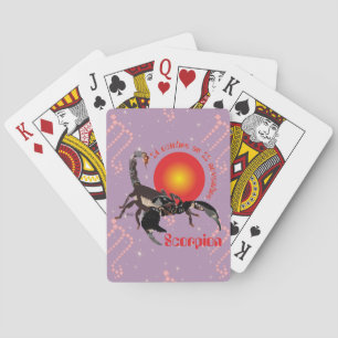 Baralho Scorpion 24 22 Jeux octobre au novembre de cartes