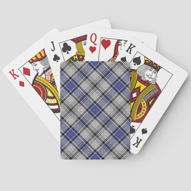 Baralho Scottish Clan Hannay Tartan Deck (Verso)