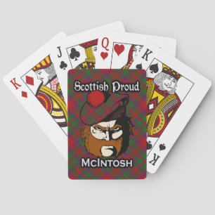 Baralho Scottish Clan McIntosh Tartan Deck