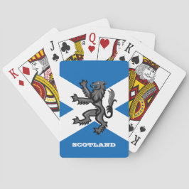 Baralho Scottish Flag Games, Lion, Scotland Playing Cards