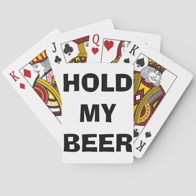 Baralho Segure Minha Cerveja (Verso)