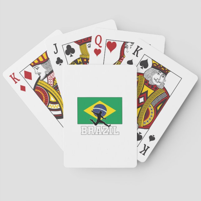 Baralho Seleção Brasileira de Futebol (Verso)