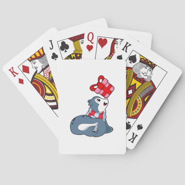 Baralho Selo com Presente (Verso)