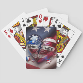 Baralho Sem Mais Ódio, Coração Patriótico Quebrado