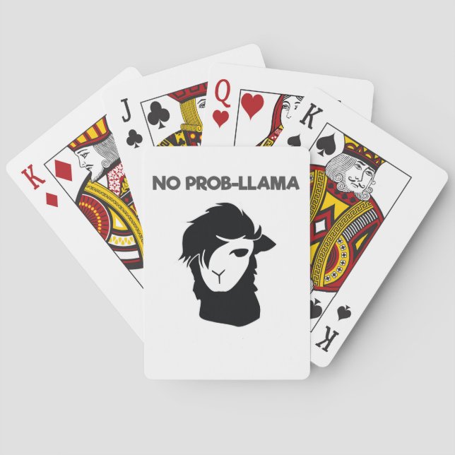 Baralho Sem Problema Llamas (Verso)