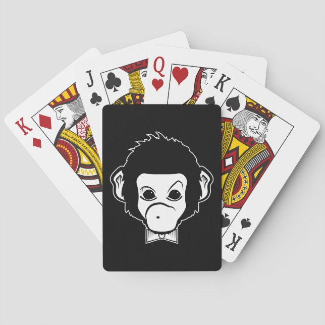 Baralho senhor macaco (Verso)