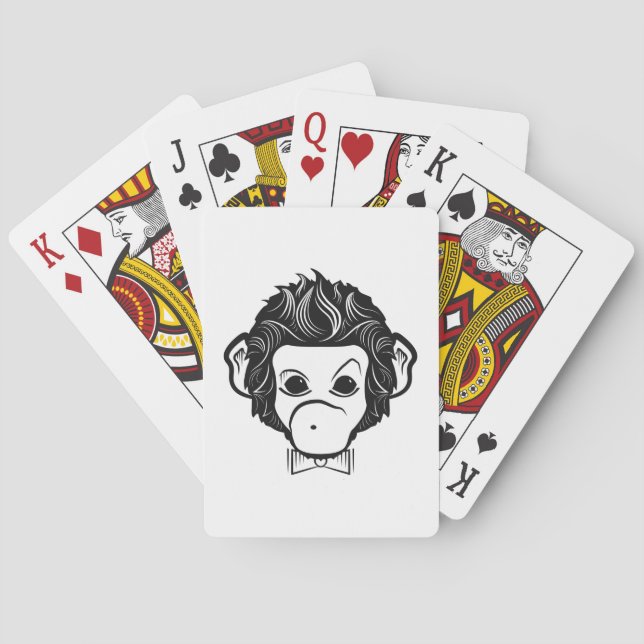 Baralho senhor macaco (Verso)