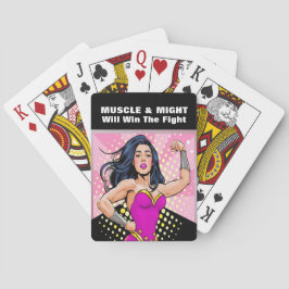 Baralho Sensibilização do cancer Nós podemos fazê-lo