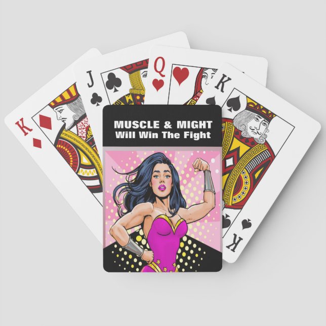 Baralho Sensibilização do cancer Nós podemos fazê-lo (Verso)