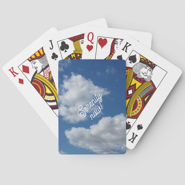 Baralho Serenidade agora! (Verso)