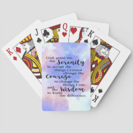 Baralho Serenity Prayer Watercolor Cards