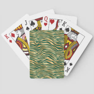Baralho Série Emerald e Safari Dourado Design 4