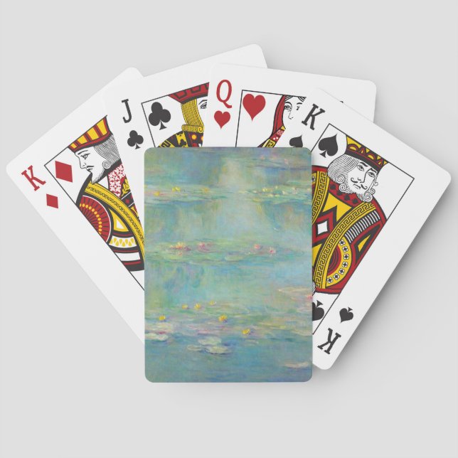 Baralho Série "Lírios" de Claude Monet (Verso)