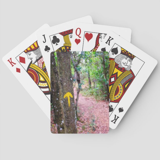 Baralho Seta amarela (Verso)