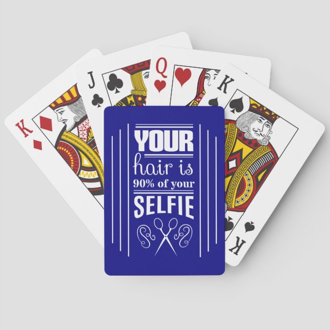 Baralho Seu Cabelo É 90% De Sua Selfie (Verso)