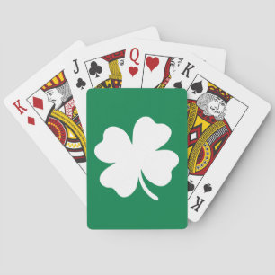Baralho Shamrock Dia de São Patrício Irlanda