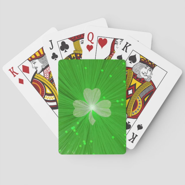 Baralho Shamrock playing cards (Verso)