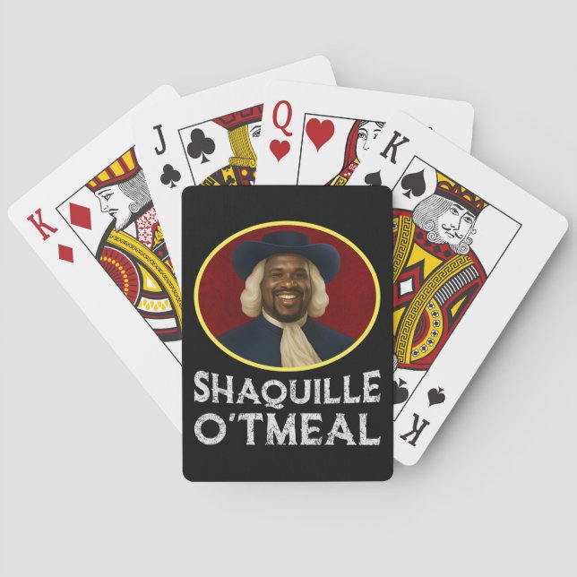Baralho Shaquille Oatlight Engraçado Meme (Verso)