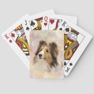 Baralho Sheltie enfrenta