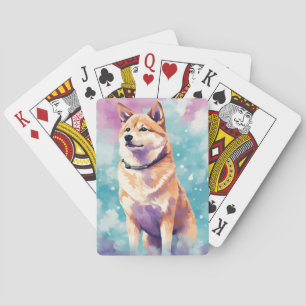 Baralho Shiba Inu Pop Art Dreamy & Whimsical Design