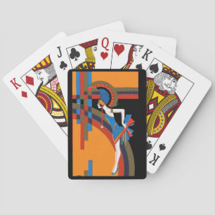 Baralho Showgirl Art Deco – Geométrico Vintage