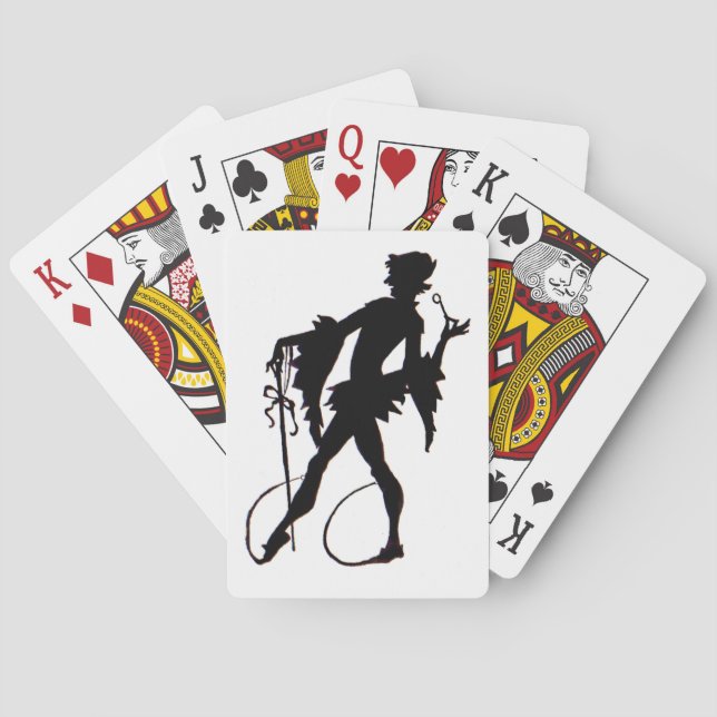 Baralho Silhouette mágico 1920 (Verso)