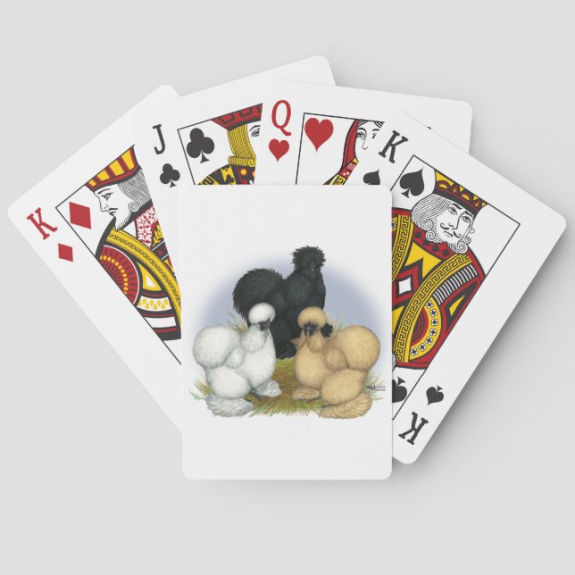 Baralho Silkie Trio (Verso)