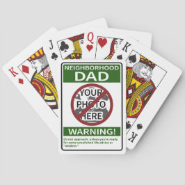 Baralho Sinal de Pai de Vizinhança Personalizável Xd Saída