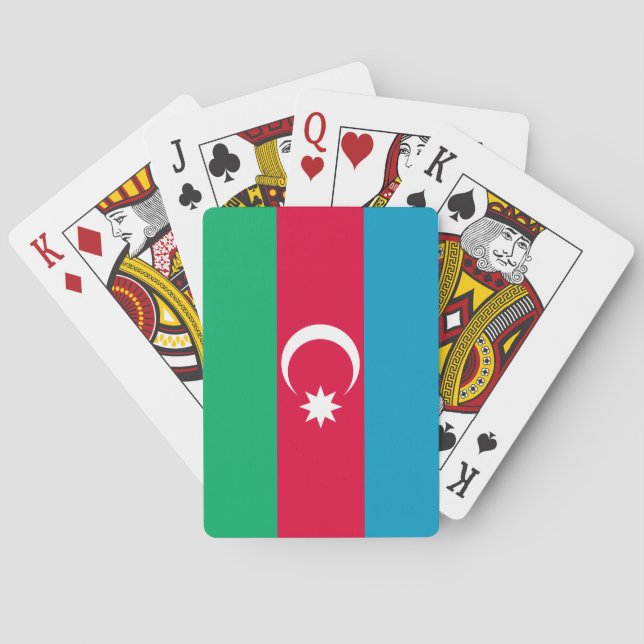 Baralho Sinalizador Azerbaijão (Verso)