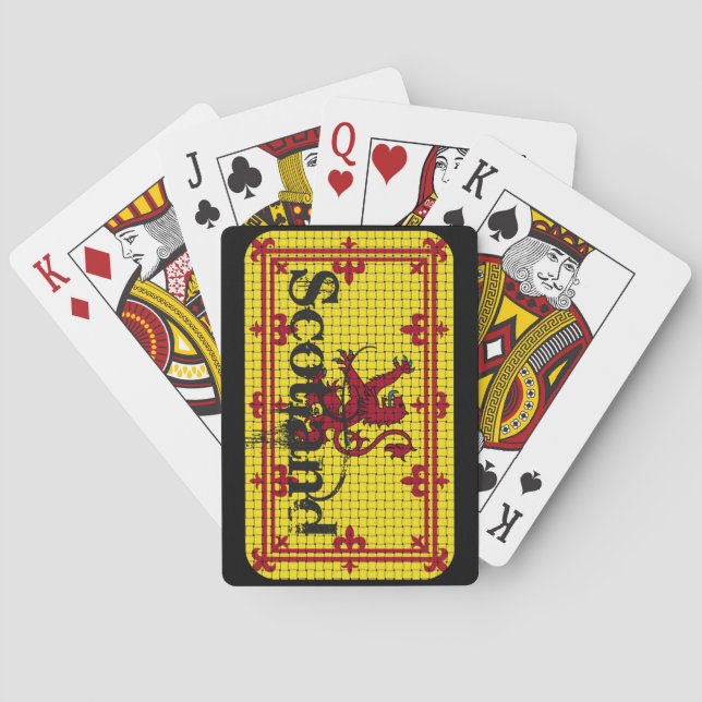 Baralho Sinalizador Standard da Escócia (Verso)