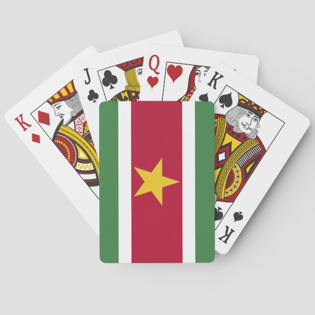 Baralho Sinalizador Suriname (Verso)