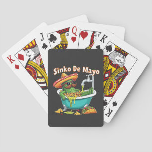 Baralho Sinko de Mayo"Cinco engraçados de Mayo Cactus