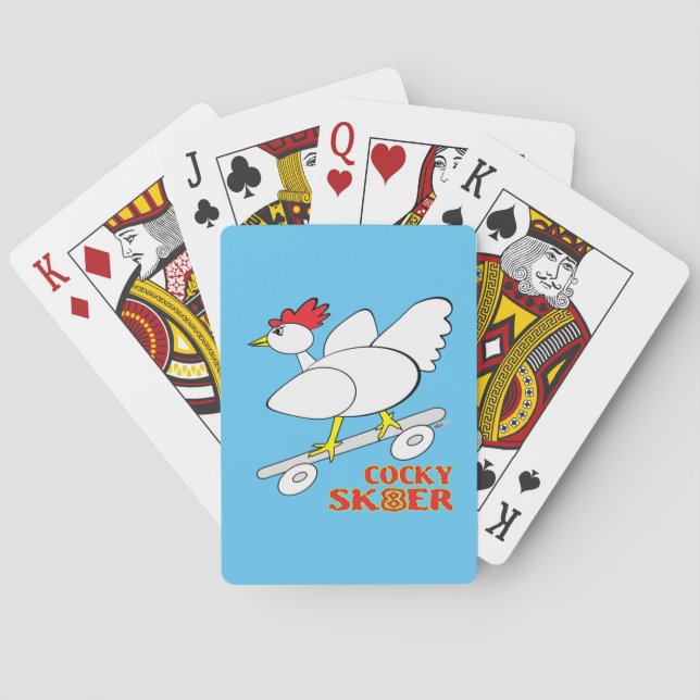 Baralho Skater Cocky (Verso)