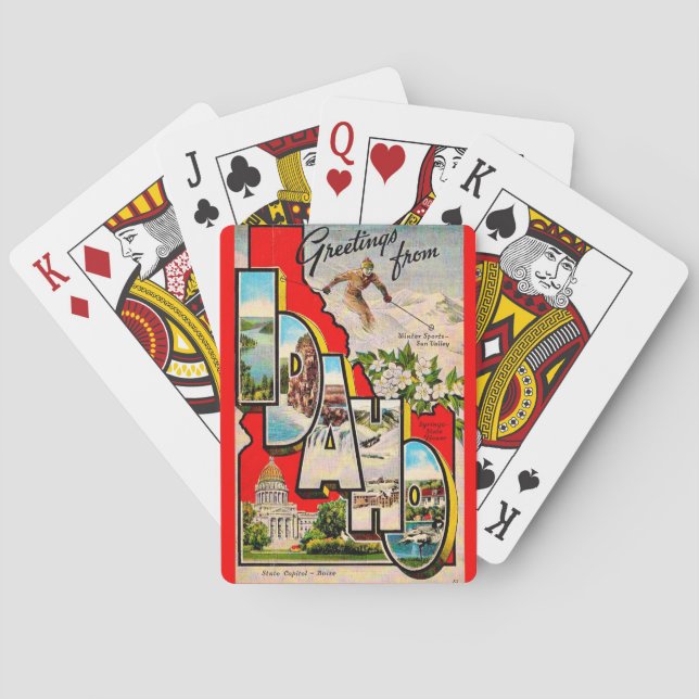 Baralho Ski Idaho - Sun Valley Playing Cards (Verso)