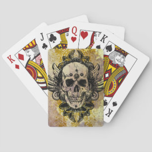 Baralho Skull Playing Cards