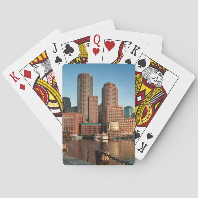 Baralho Skyline de Boston (Verso)