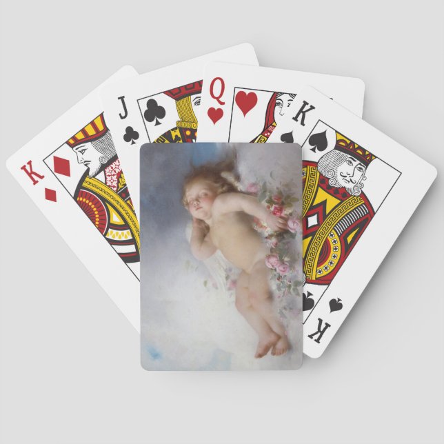 Baralho Sleeping Cherub (Putto) (por Léon Bazille Perrault (Verso)