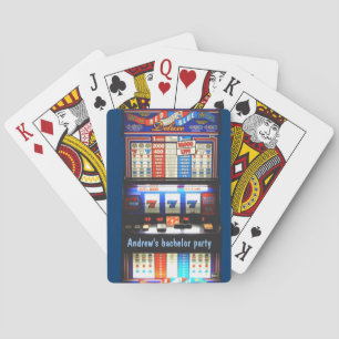 Baralho Slot machine personalizado do casino