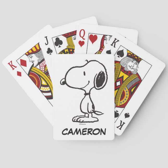 Baralho Snoopy Smile Giggle Laugh Playing Cards (Verso)