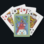 BARALHO SNOWMAN BODYGUARD, CHRISTMAS CARDINHEIRO REDBIRD<br><div class="desc">ARMADO COM BALAS DE NEVE. CARTÕES HUMOROSOS DE REPRODUÇÃO CARDINAL *Personalize ... Procure itens correspondentes Susan Brack Designs</div>