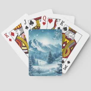 Baralho Snowy Winter Mountain