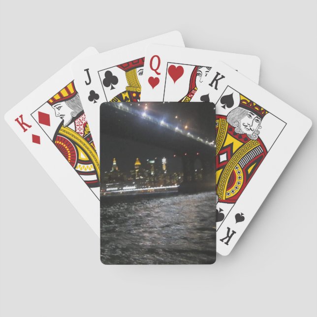 Baralho Sob a ponte, cartas de jogar (Verso)