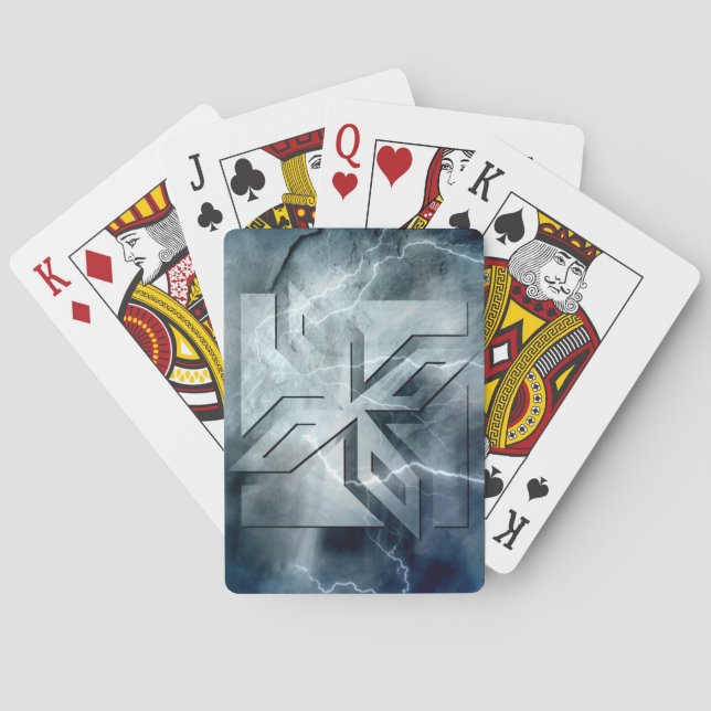 Baralho Sobreposição de iluminação da pedra Ninja Star (Verso)