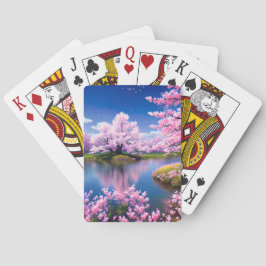 Baralho Sobrevivência em meio à alegria da árvore Sakura
