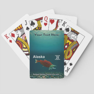 Baralho Sockeye Salmon - Alasca Postage