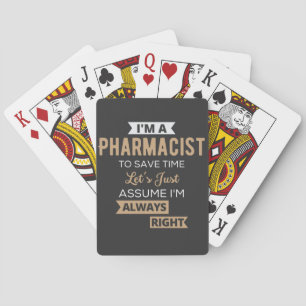 Baralho Sou Farmacêutico para Economizar Vamos de tempo.