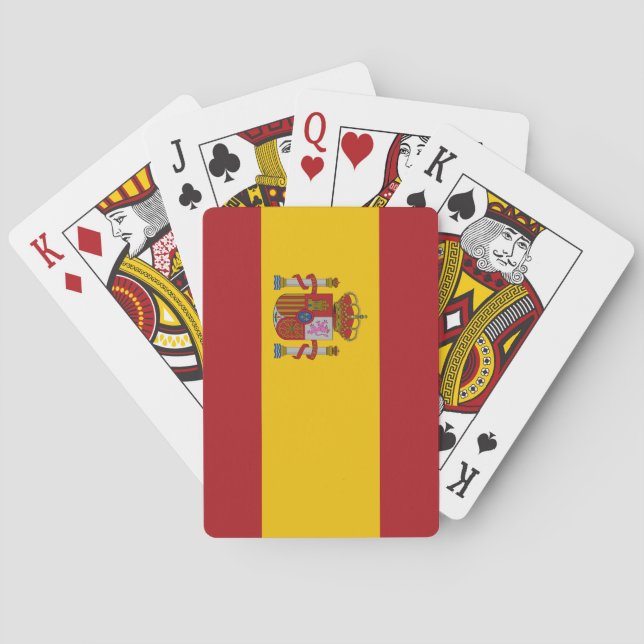 Baralho Spain Flag (Verso)